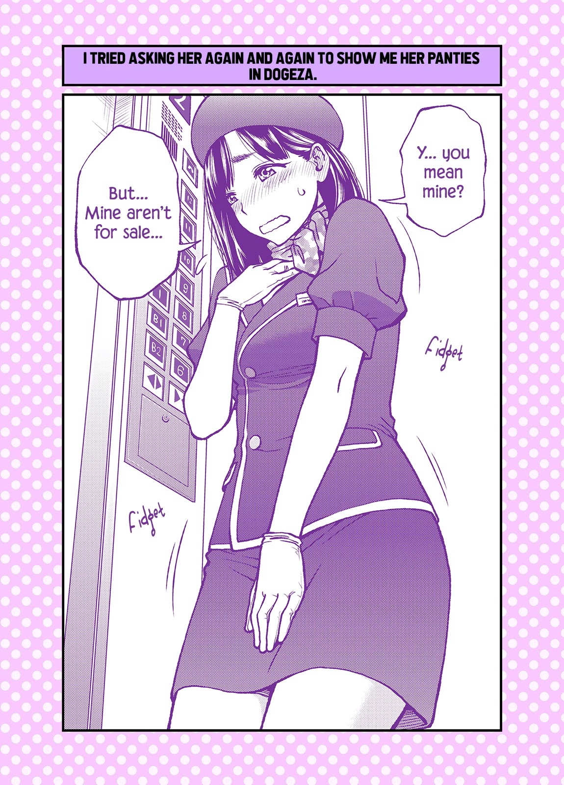 Dogeza De Tanondemita Chapter 36 page 3 - Chapter 36: Elevator Girl