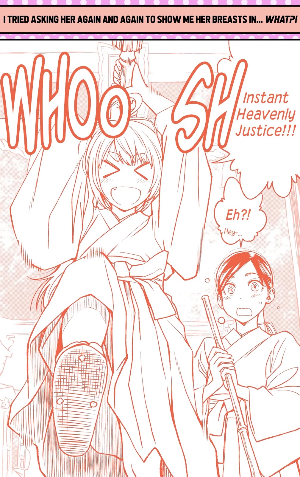 Dogeza De Tanondemita Chapter 38 page 2 - Chapter 38: Miko (Shrine Maiden)