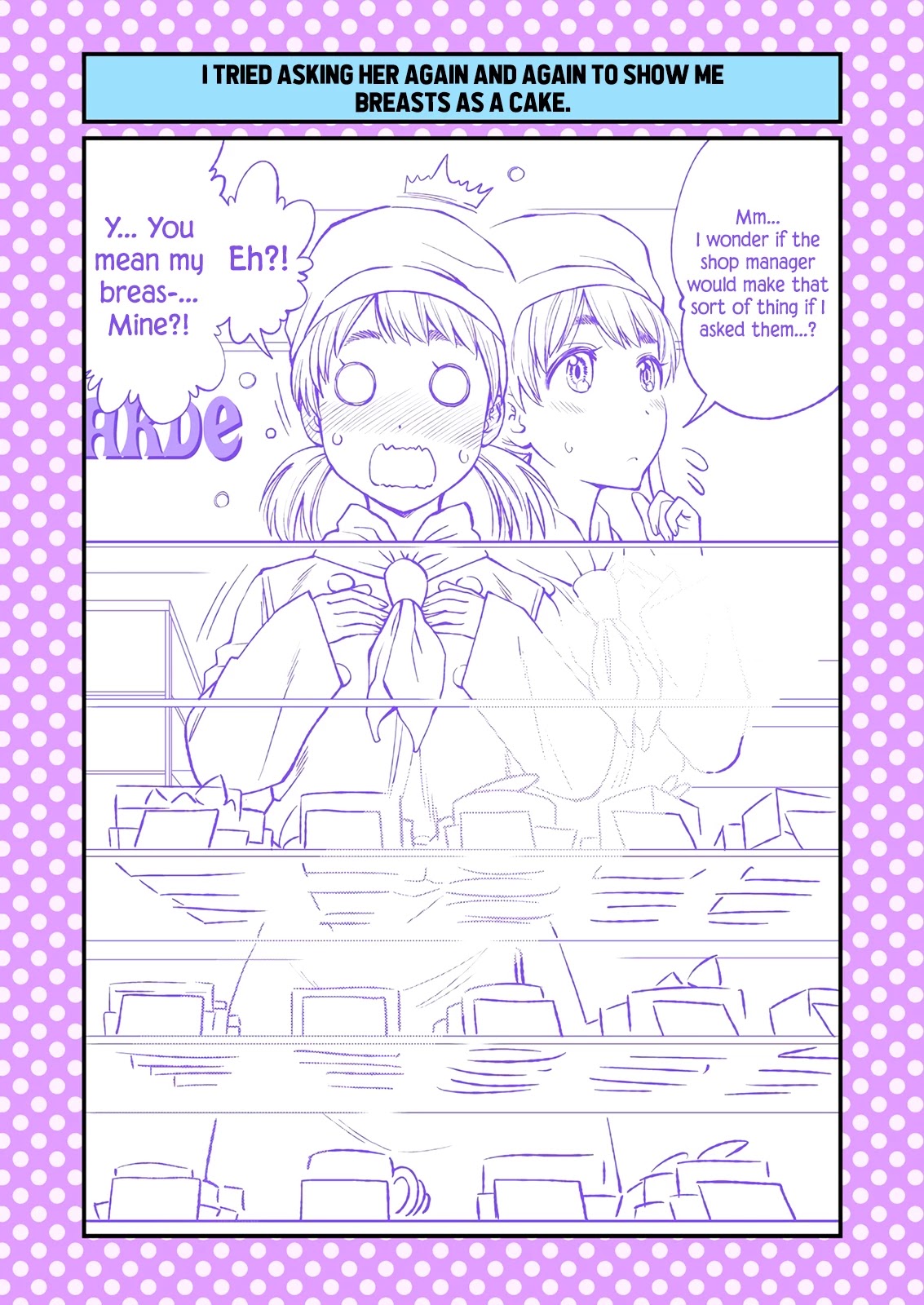 Dogeza De Tanondemita Chapter 39 page 2 - Chapter 39: Cake Shop Employee