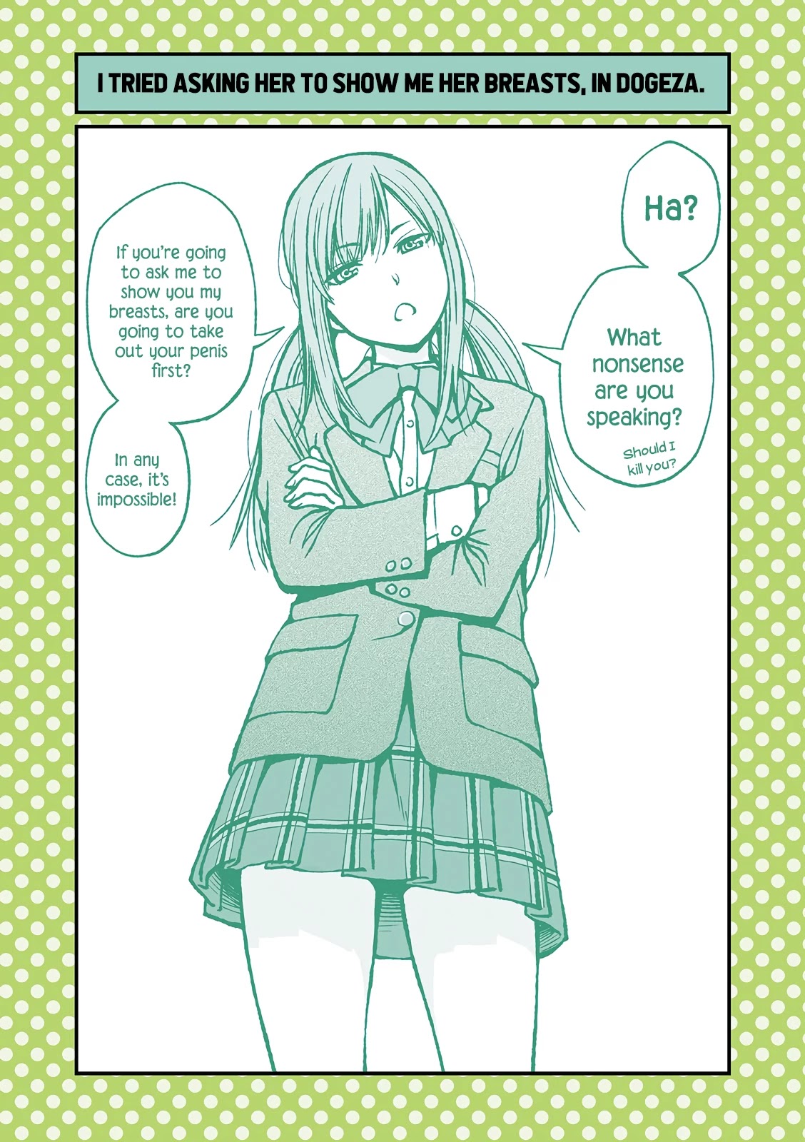 Dogeza De Tanondemita Chapter 4 page 1 - Chapter 4: ④