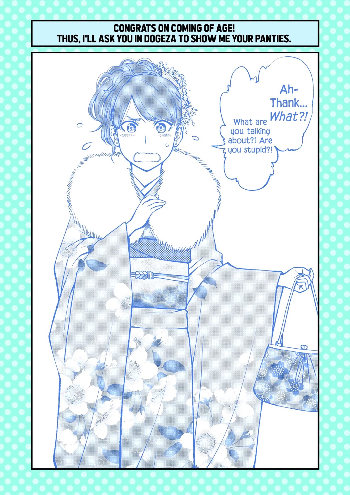 Dogeza De Tanondemita Chapter 40 page 1 - Chapter 40: Coming of Age/Adult's Day