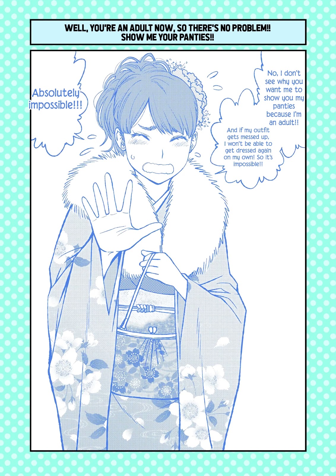 Dogeza De Tanondemita Chapter 40 page 2 - Chapter 40: Coming of Age/Adult's Day