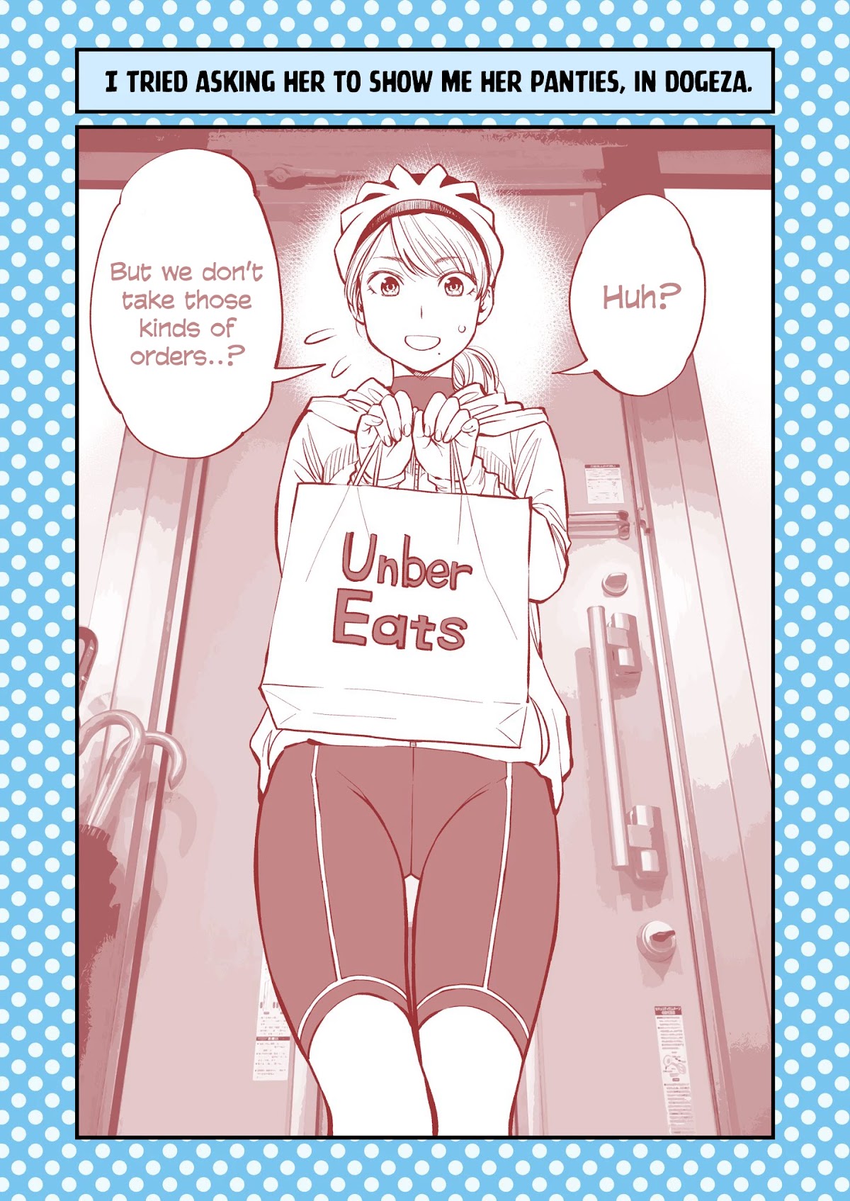 Dogeza De Tanondemita Chapter 47 page 1 - Chapter 47: Uber Eats