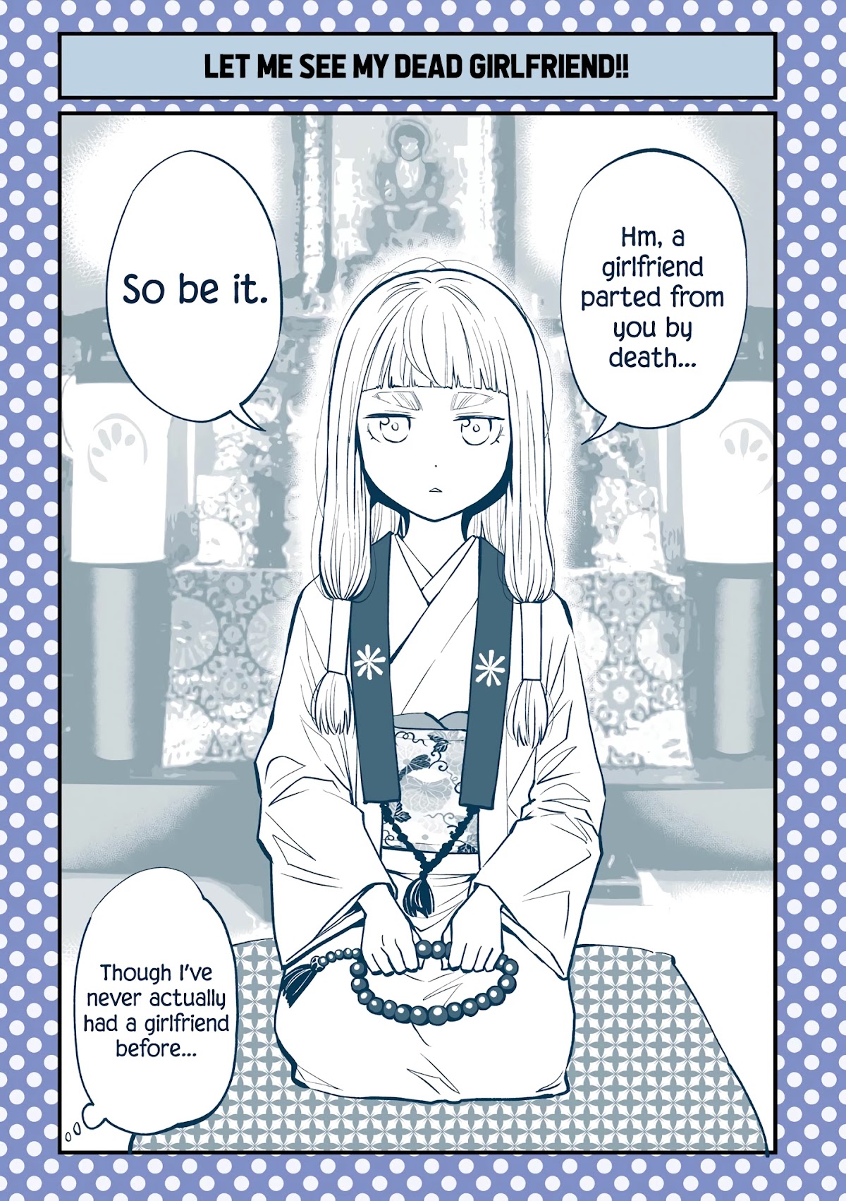 Dogeza De Tanondemita Chapter 48 page 4 - Chapter 48: Itako (Spirit Medium)