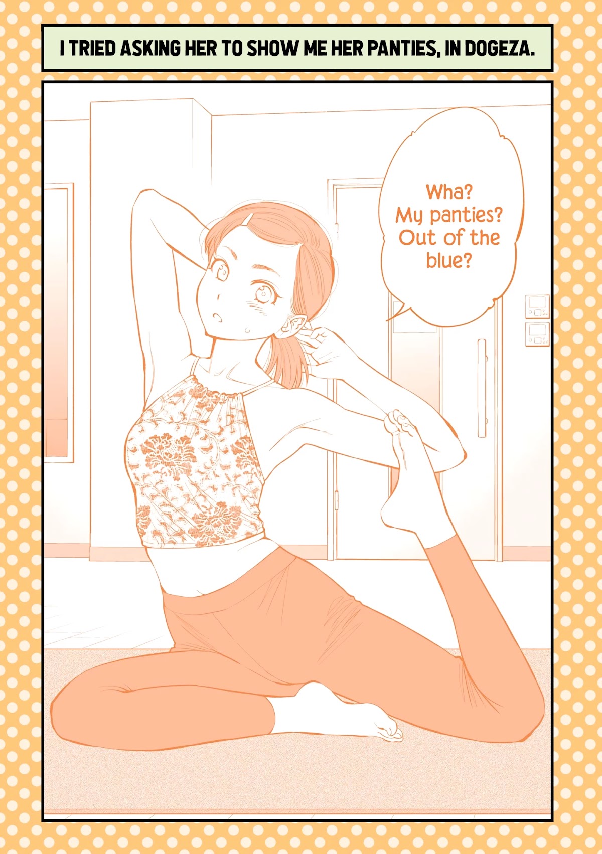 Dogeza De Tanondemita Chapter 49 page 1 - Chapter 49: Yoga Instructor