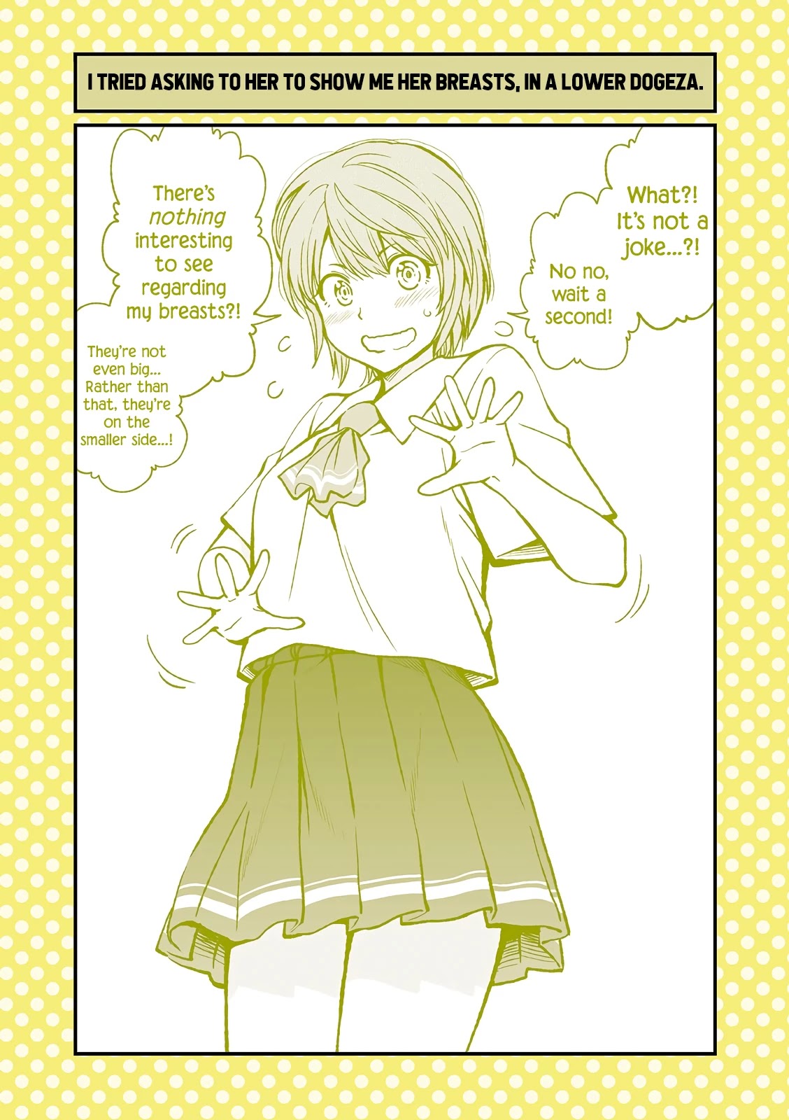 Dogeza De Tanondemita Chapter 9 page 2 - Chapter 9: ⑨