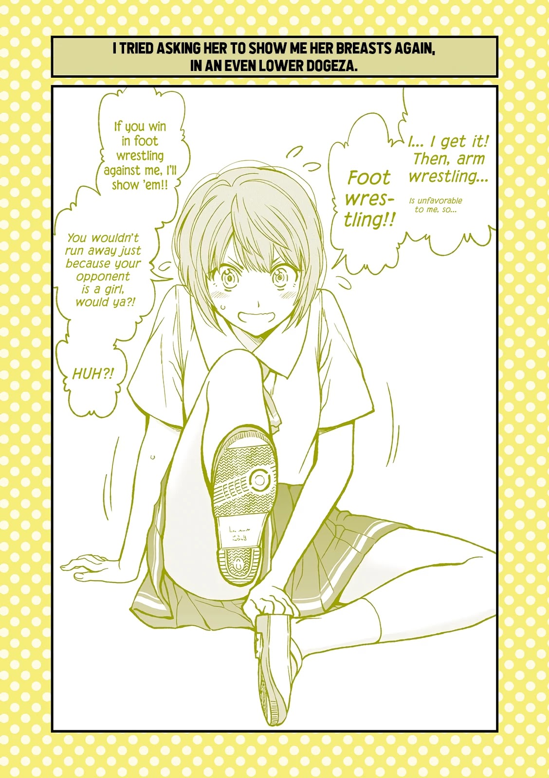 Dogeza De Tanondemita Chapter 9 page 3 - Chapter 9: ⑨