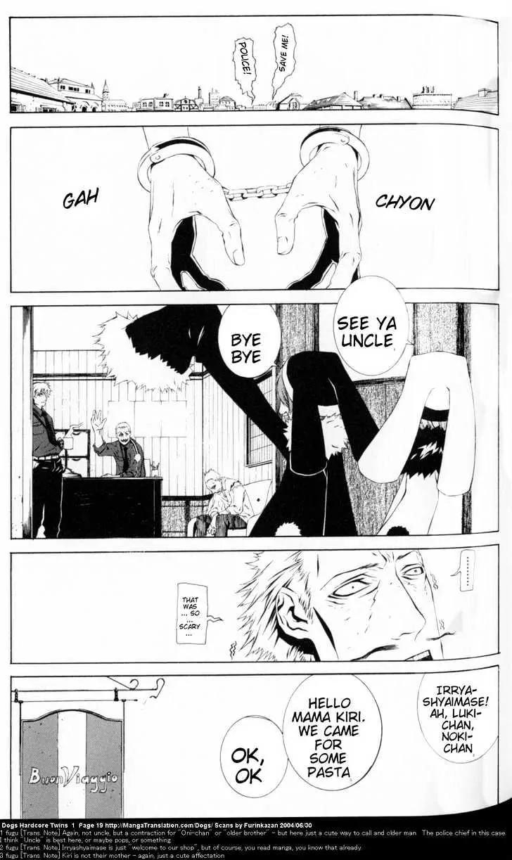 Dogs: Bullets & Carnage Chapter 0.2 page 19 - Chapter 0.2: Hardcore Twins