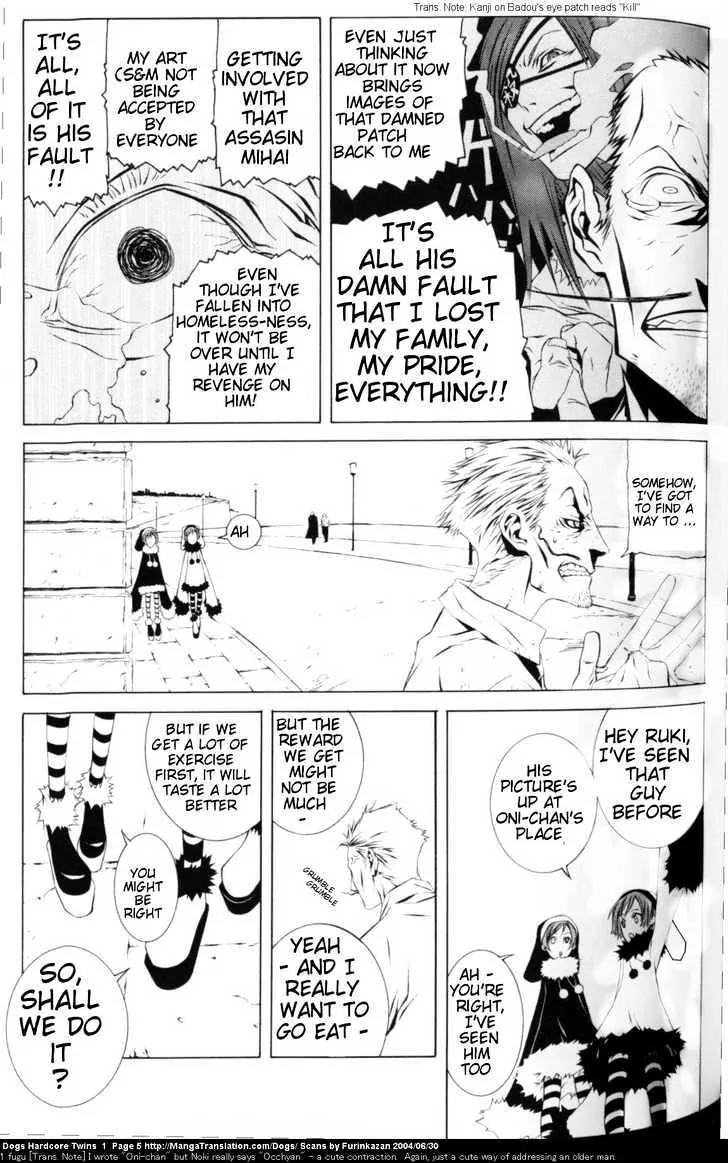 Dogs: Bullets & Carnage Chapter 0.2 page 5 - Chapter 0.2: Hardcore Twins