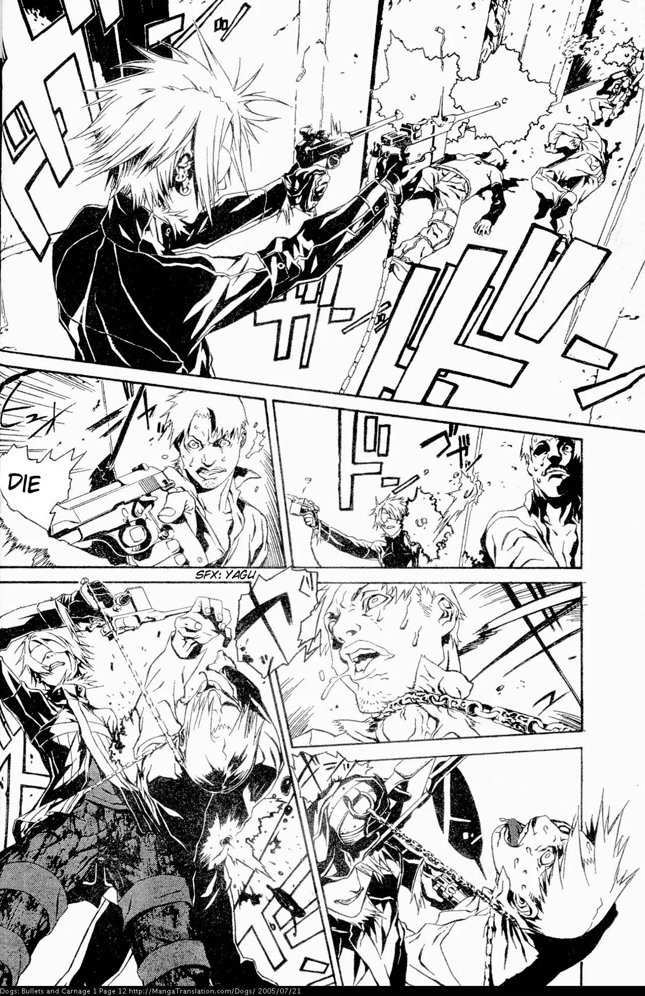 Dogs: Bullets & Carnage Chapter 1 page 13 - Chapter 1: Whitehair & Eyepatch