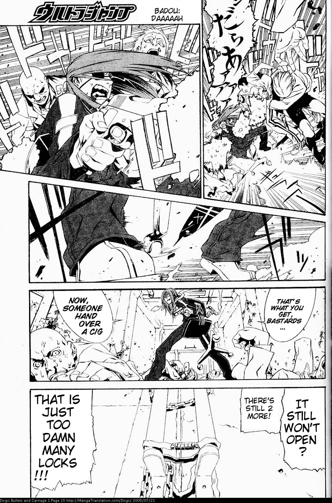 Dogs: Bullets & Carnage Chapter 1 page 16 - Chapter 1: Whitehair & Eyepatch