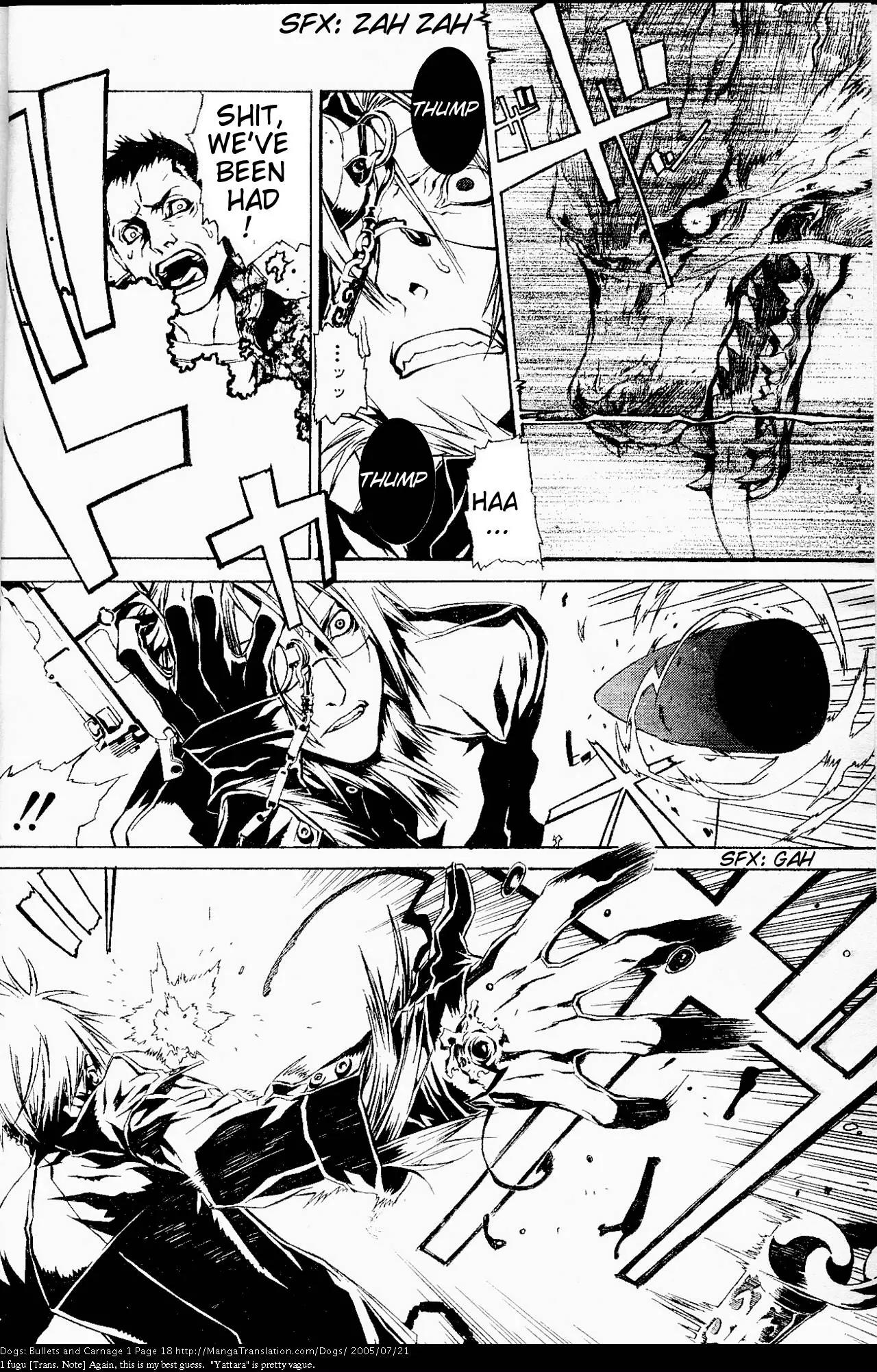 Dogs: Bullets & Carnage Chapter 1 page 19 - Chapter 1: Whitehair & Eyepatch