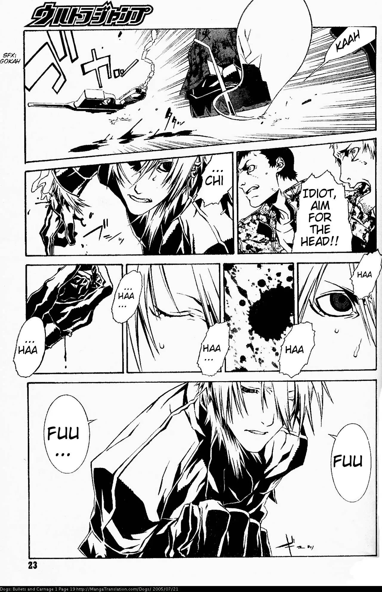Dogs: Bullets & Carnage Chapter 1 page 20 - Chapter 1: Whitehair & Eyepatch