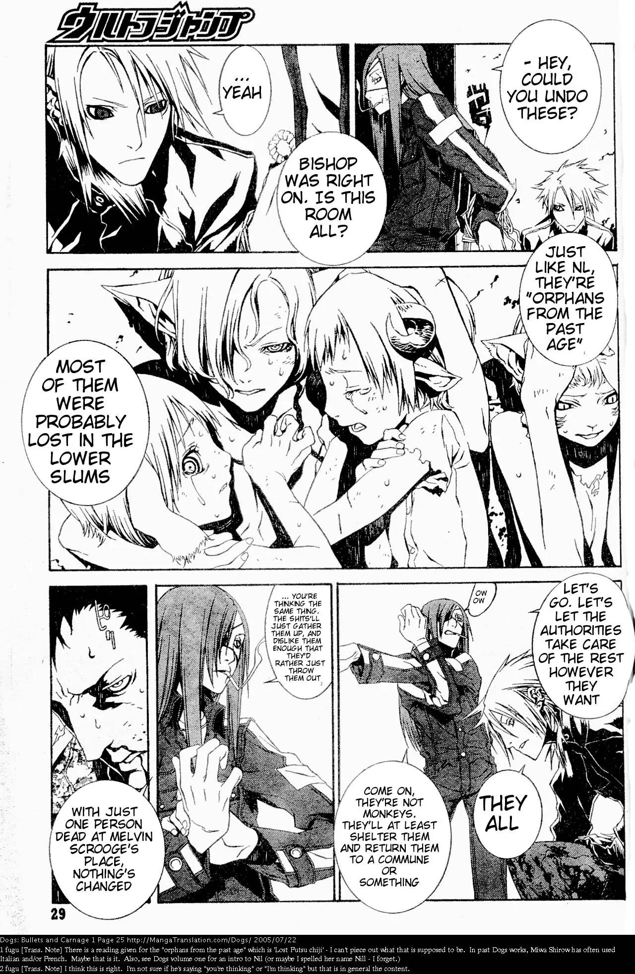 Dogs: Bullets & Carnage Chapter 1 page 26 - Chapter 1: Whitehair & Eyepatch