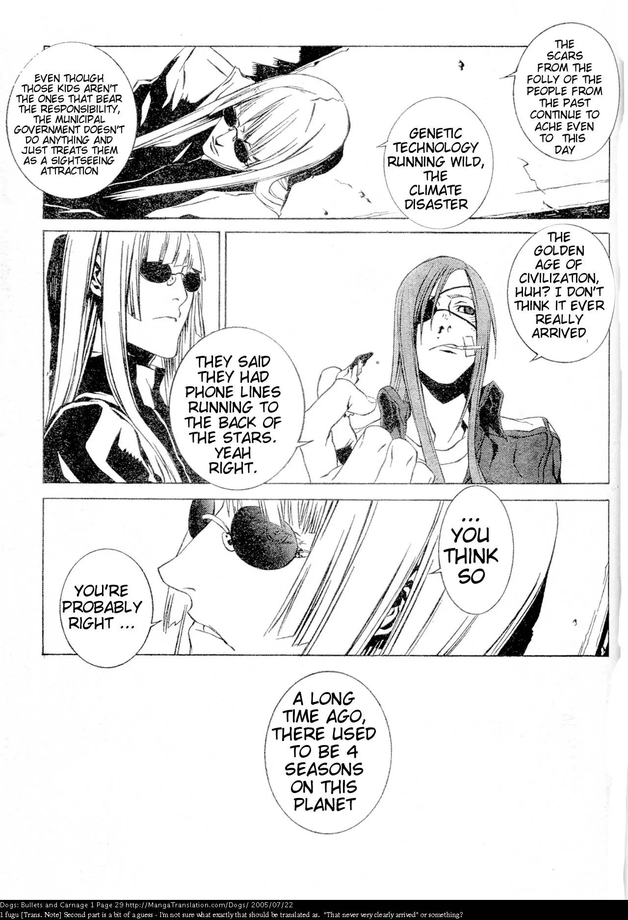 Dogs: Bullets & Carnage Chapter 1 page 30 - Chapter 1: Whitehair & Eyepatch