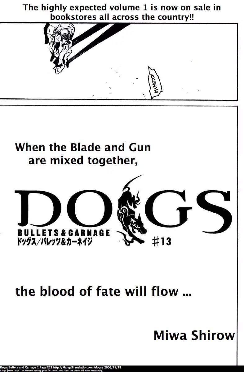 Dogs: Bullets & Carnage Chapter 13 page 3 - Chapter 13: Silver & Steel I