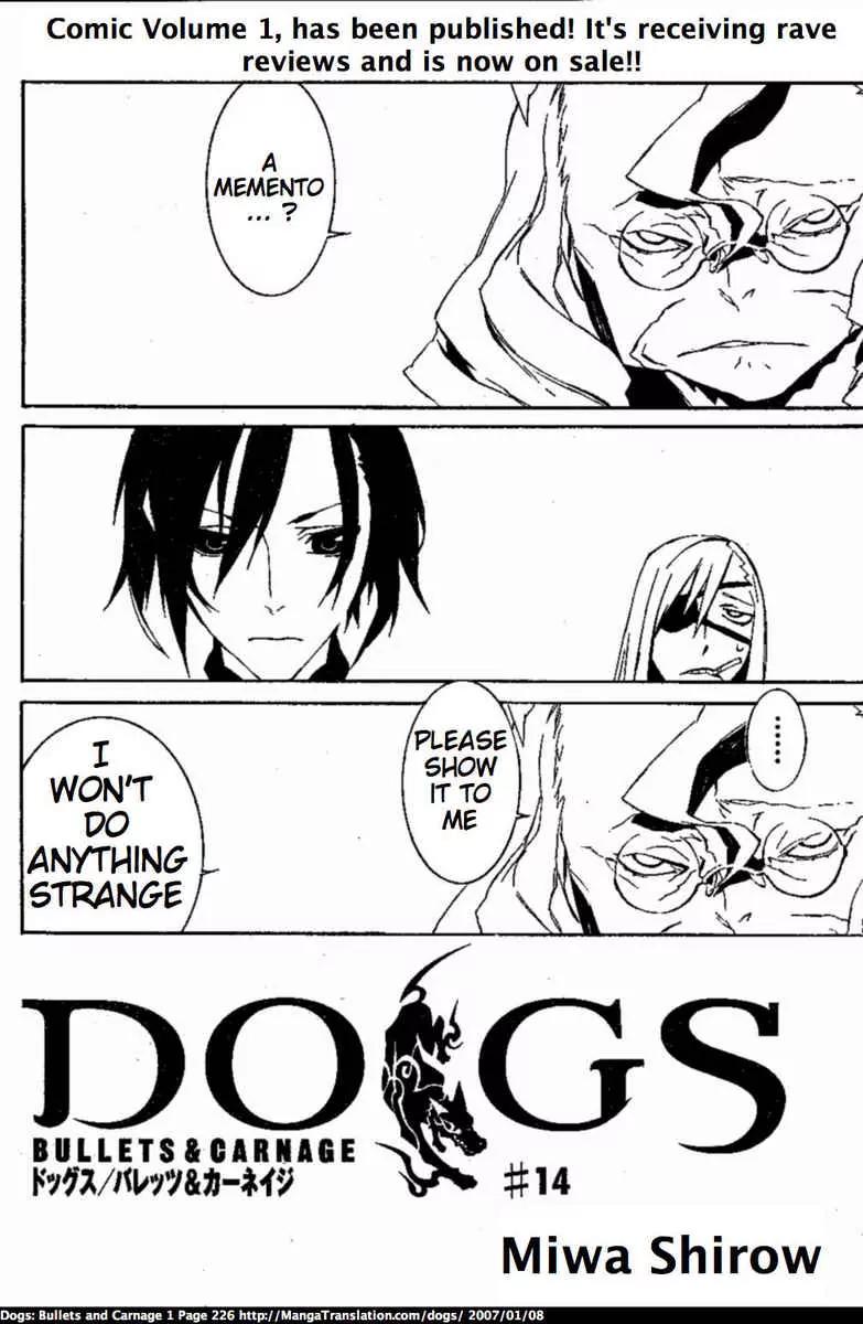 Dogs: Bullets & Carnage Chapter 14 page 5 - Chapter 14: Silver & Steel II