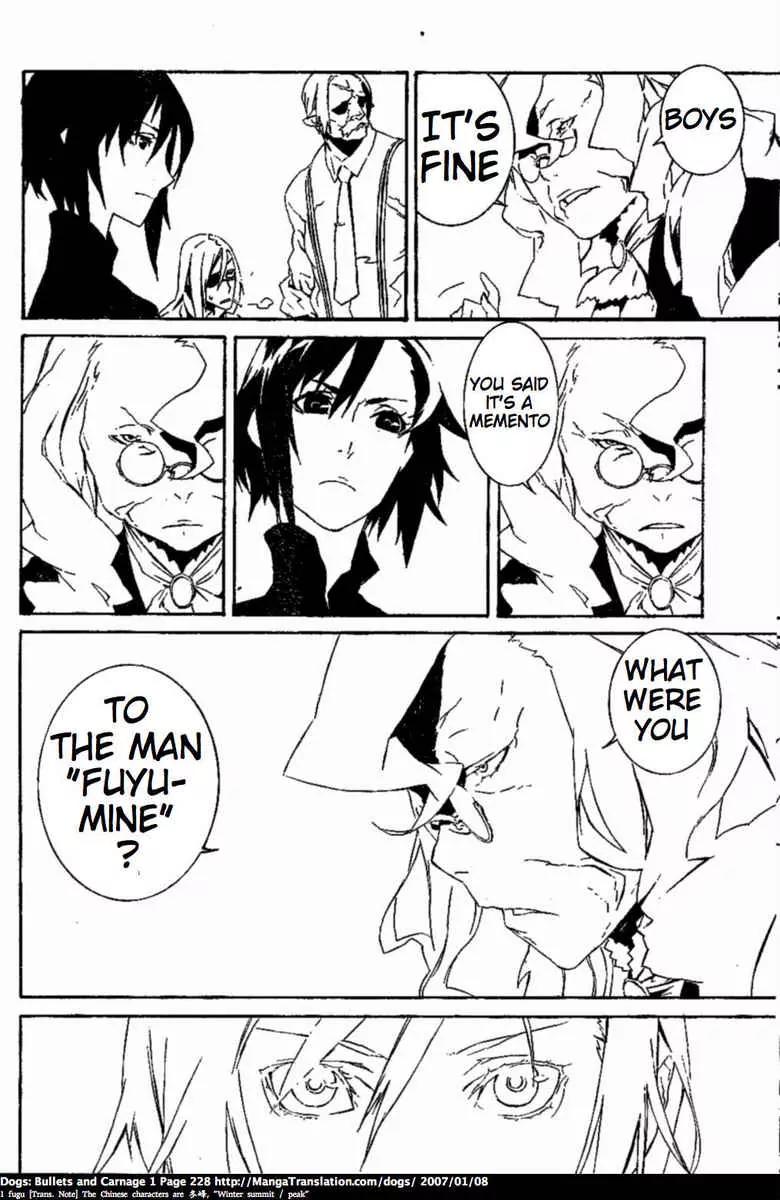 Dogs: Bullets & Carnage Chapter 14 page 7 - Chapter 14: Silver & Steel II