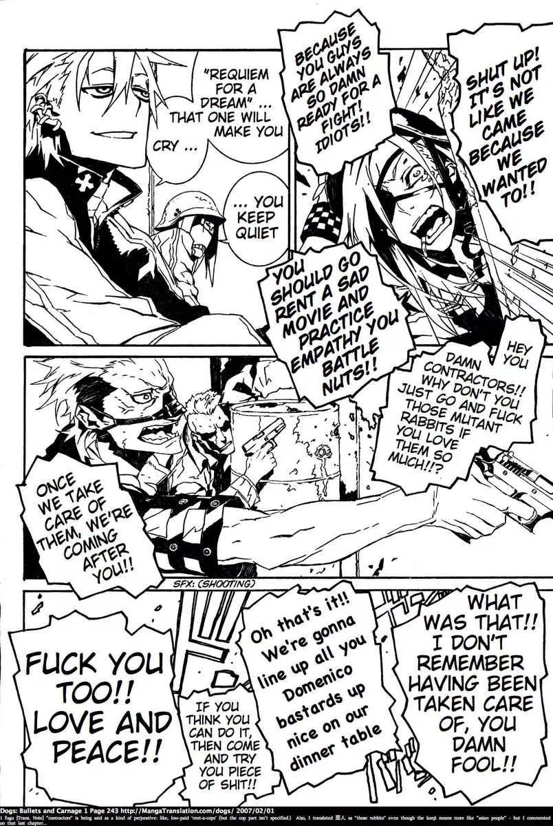 Dogs: Bullets & Carnage Chapter 15 page 6 - Chapter 15: Pink & Black I