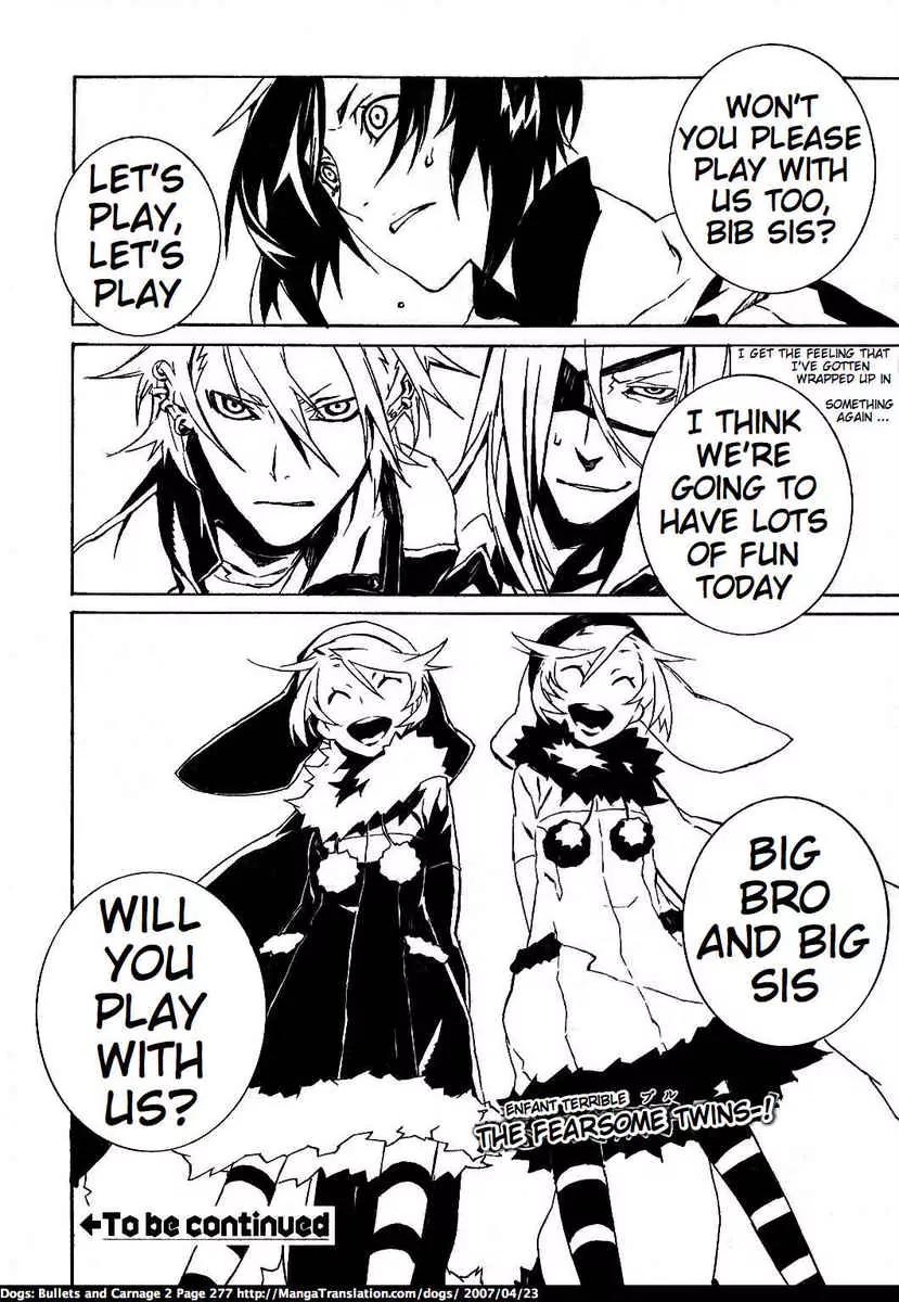 Dogs: Bullets & Carnage Chapter 16 page 22 - Chapter 16: Pink & Black II