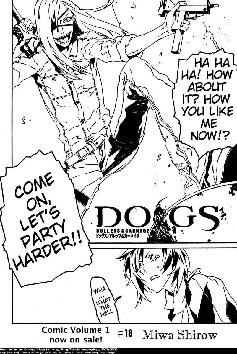 Dogs: Bullets & Carnage Chapter 18 page 2 - Chapter 18: Pink & Black IV