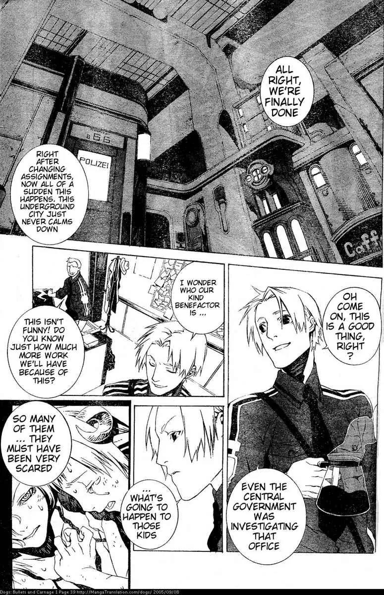 Dogs: Bullets & Carnage Chapter 2 page 3 - Chapter 2: Maiden & Eisen