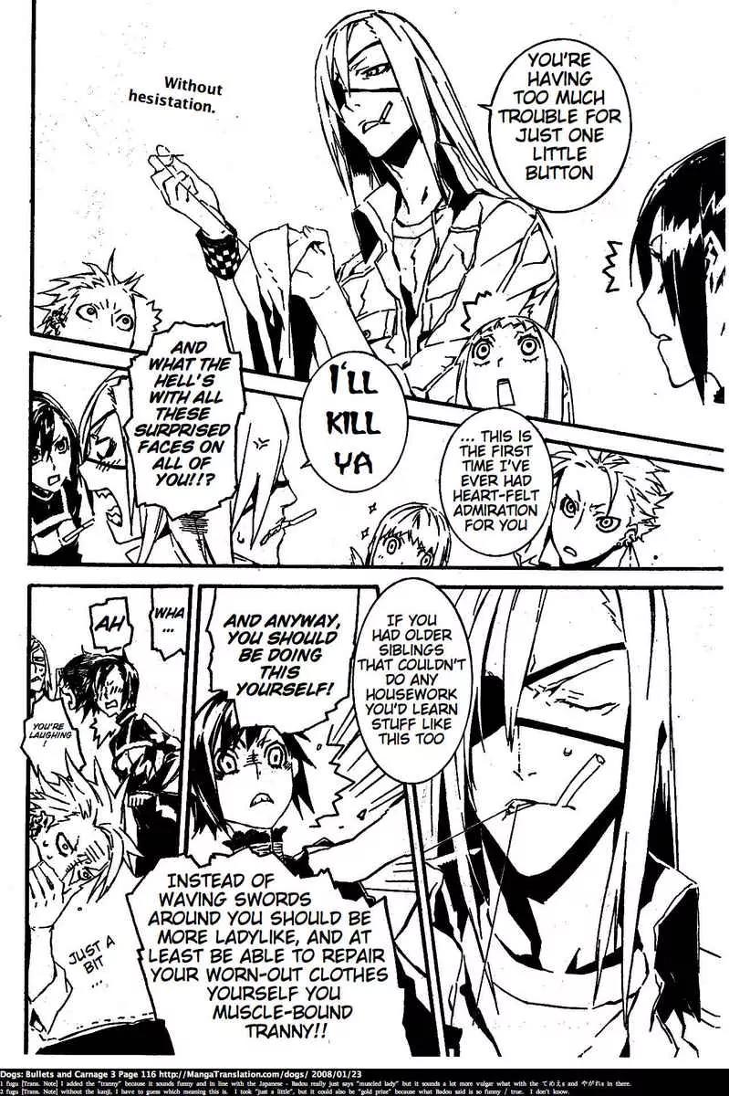 Dogs: Bullets & Carnage Chapter 26 page 21 - Chapter 26: Blind Bishop & Strongest Elder
