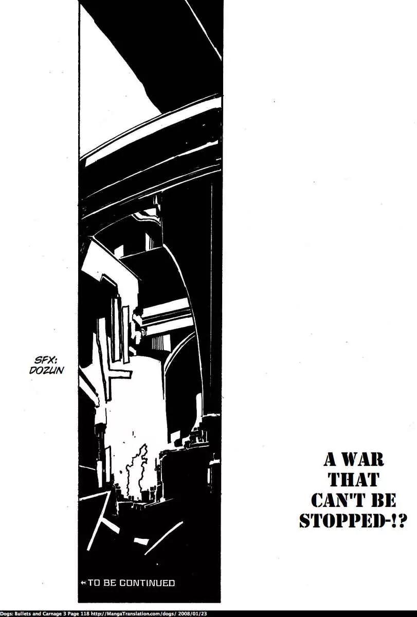 Dogs: Bullets & Carnage Chapter 26 page 23 - Chapter 26: Blind Bishop & Strongest Elder