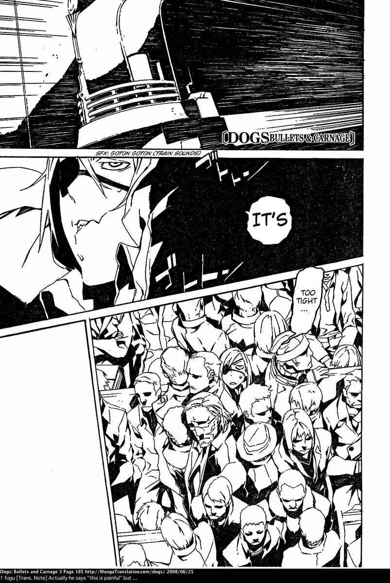 Dogs: Bullets & Carnage Chapter 30 page 1 - Chapter 30: Clutter & Foreboding II