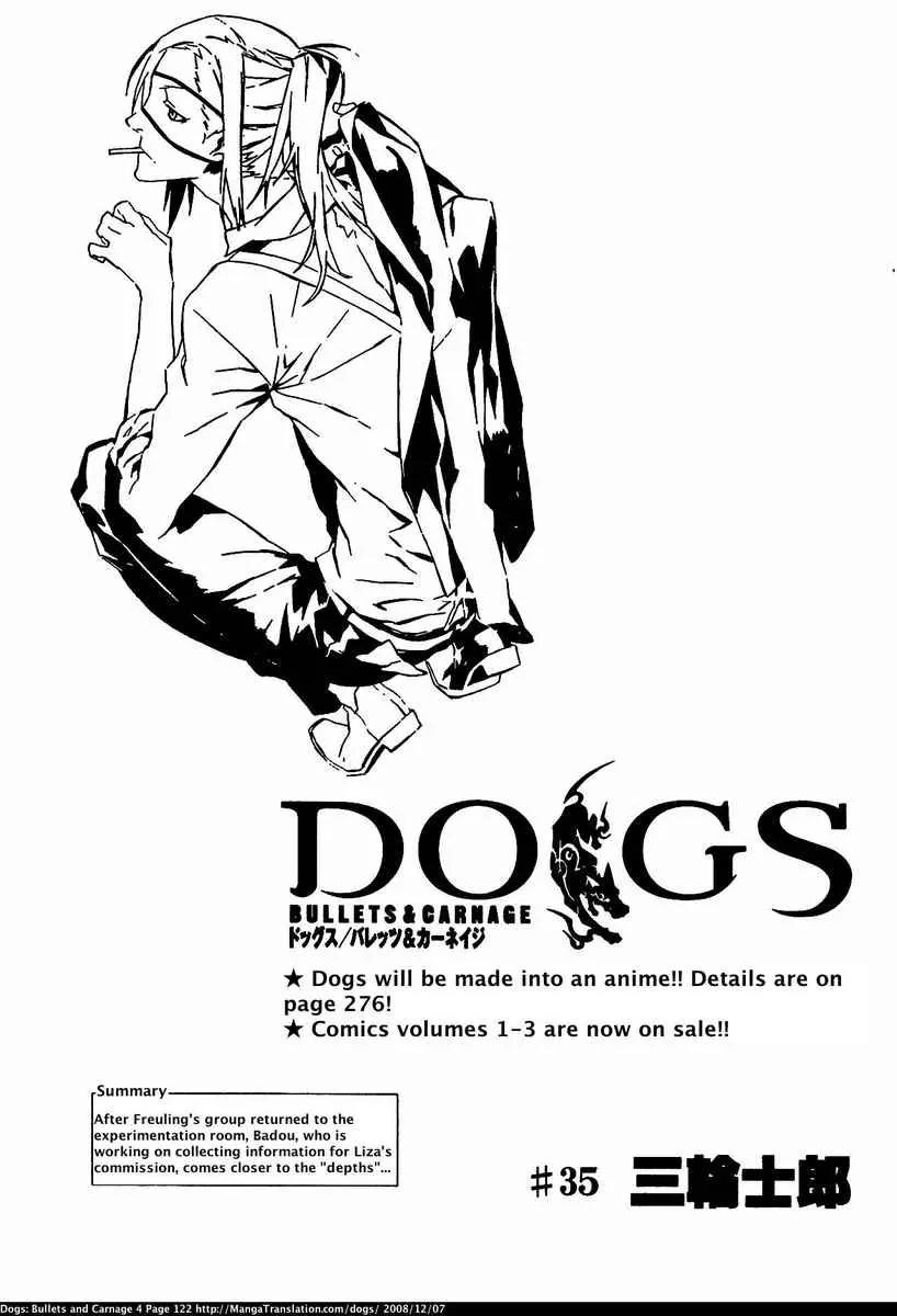 Dogs: Bullets & Carnage Chapter 35 page 1 - Chapter 35: Armored train & Conductor I