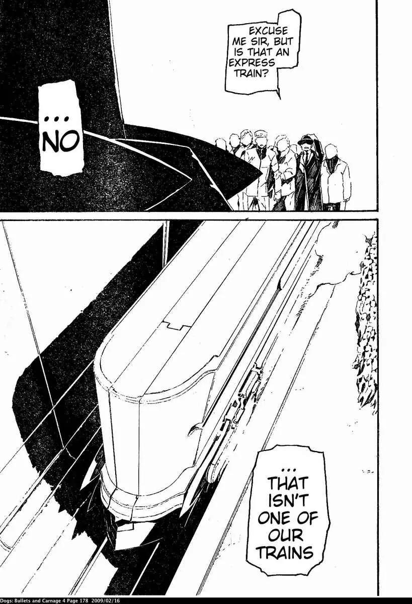 Dogs: Bullets & Carnage Chapter 37 page 13 - Chapter 37: Armored train & Conductor III