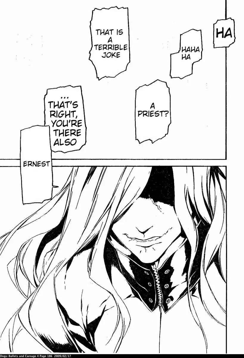 Dogs: Bullets & Carnage Chapter 37 page 20 - Chapter 37: Armored train & Conductor III