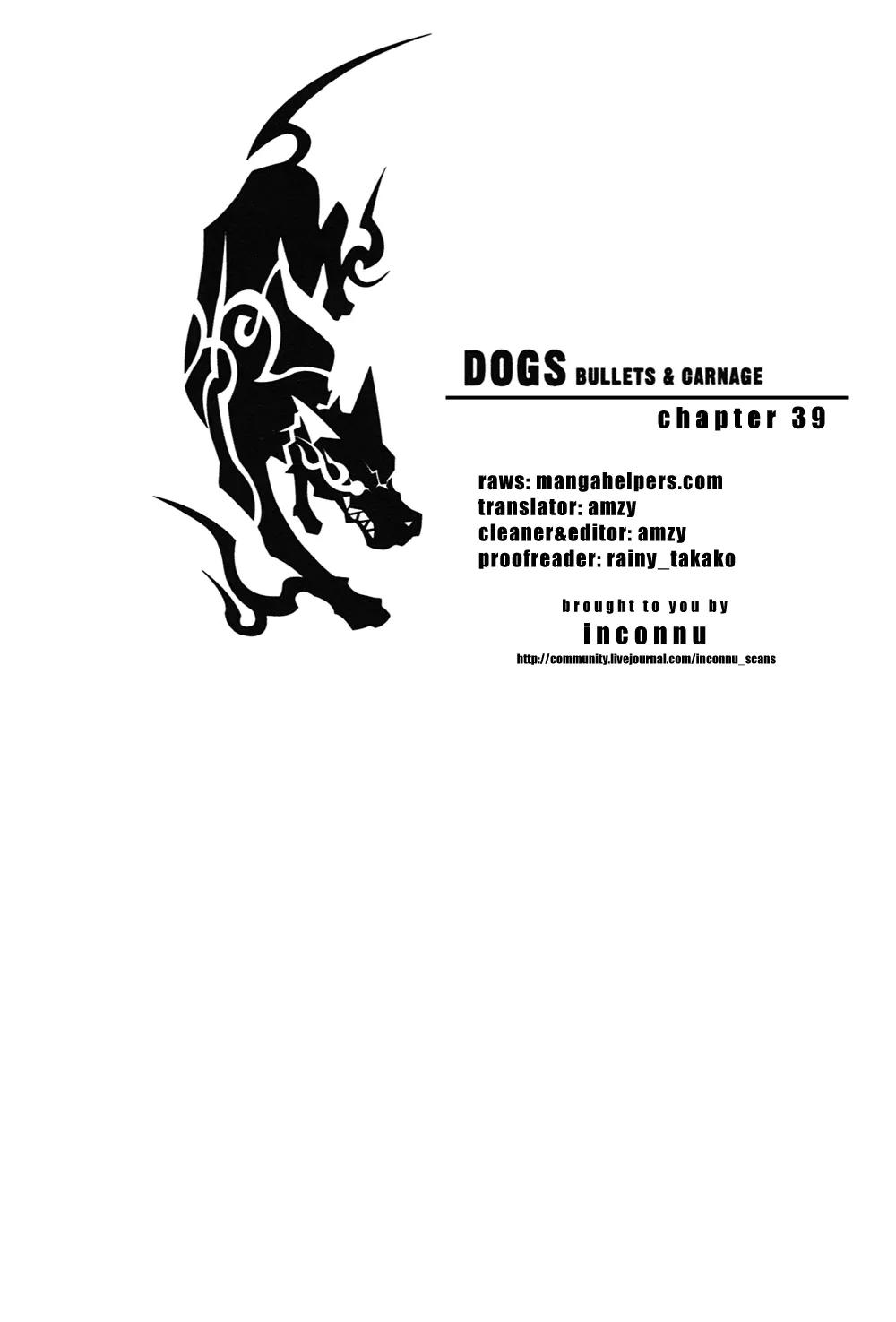 Dogs: Bullets & Carnage Chapter 39 page 1 - Chapter 39: Agressors & Strugglers II
