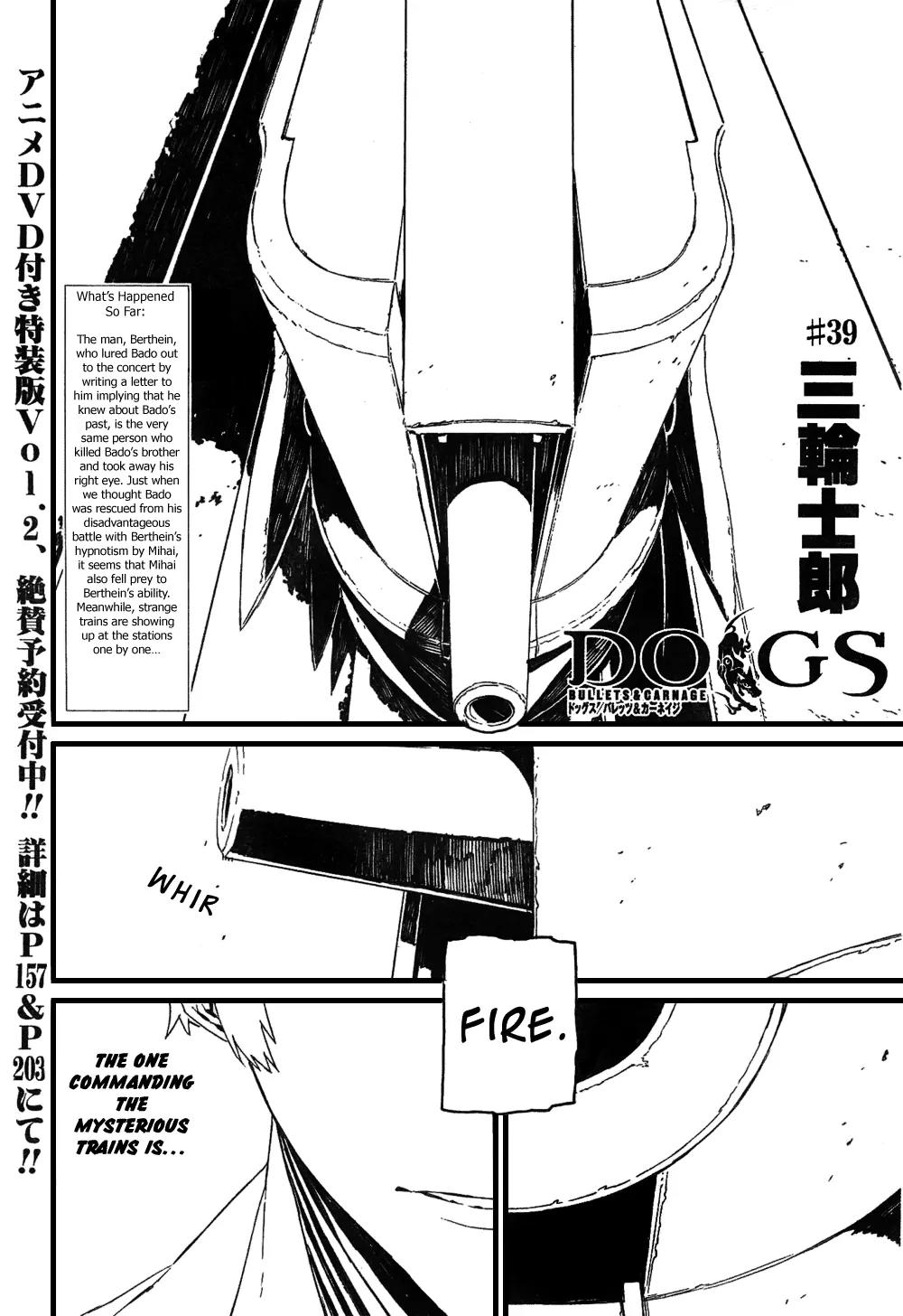 Dogs: Bullets & Carnage Chapter 39 page 3 - Chapter 39: Agressors & Strugglers II