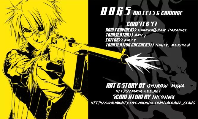 Dogs: Bullets & Carnage Chapter 43 page 1 - Chapter 43: Agressors & Strugglers VI