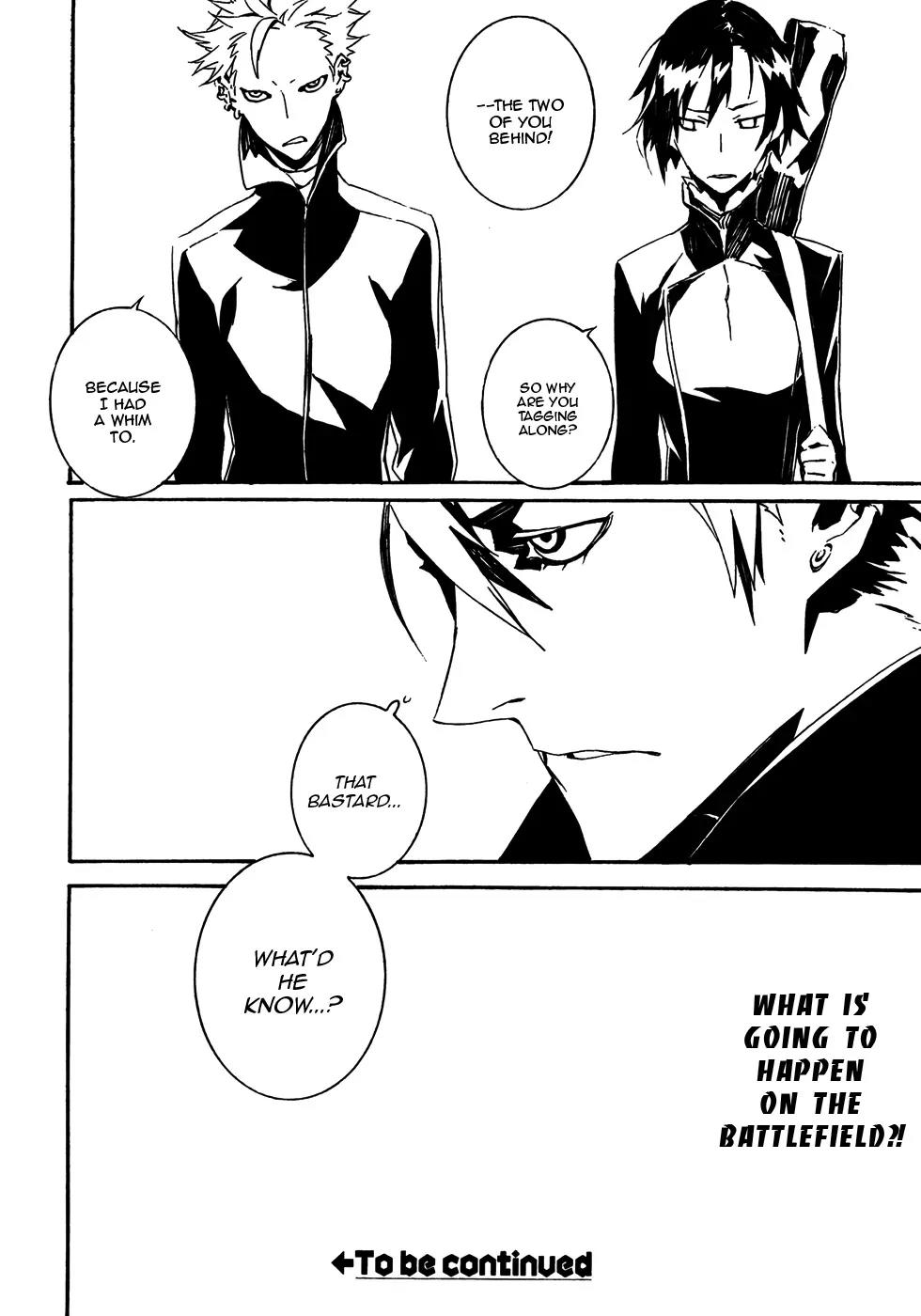 Dogs: Bullets & Carnage Chapter 59 page 25 - Chapter 59: Naoto & Magato II