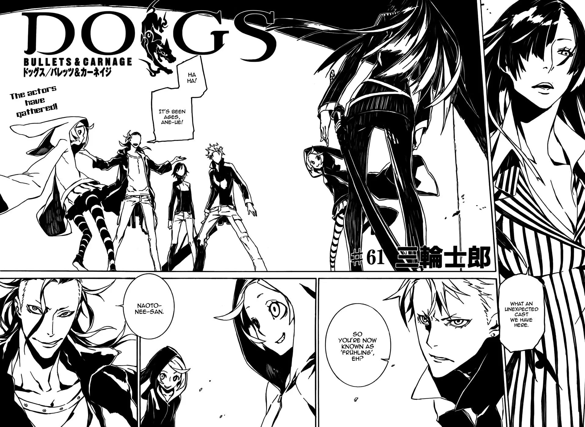 Dogs: Bullets & Carnage Chapter 61 page 2 - Chapter 61: Sister & Sister I