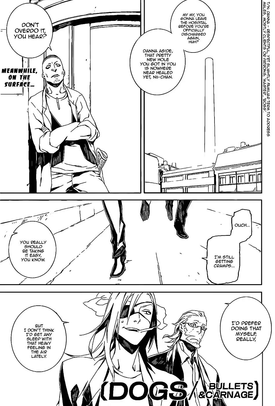 Dogs: Bullets & Carnage Chapter 63 page 1 - Chapter 63: Cave & Terror I