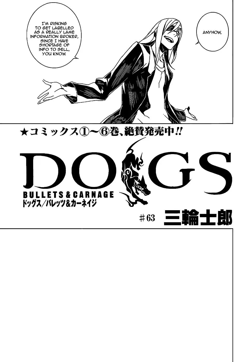 Dogs: Bullets & Carnage Chapter 63 page 5 - Chapter 63: Cave & Terror I