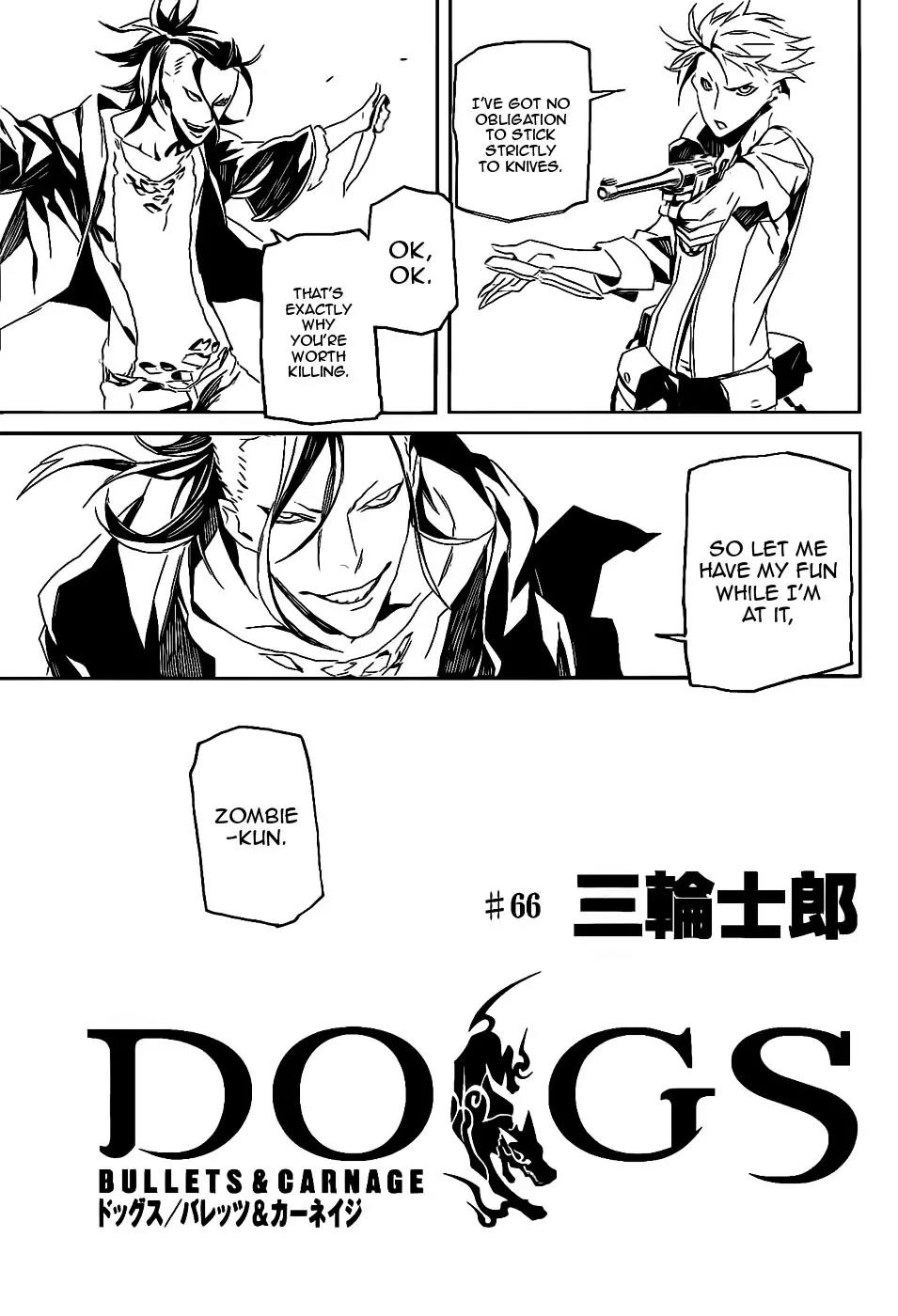 Dogs: Bullets & Carnage Chapter 66 page 5 - Chapter 66: Stray Dog & Wild Dog I