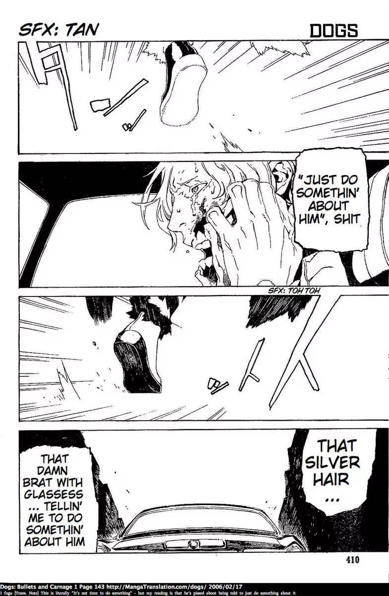 Dogs: Bullets & Carnage Chapter 7 page 6 - Chapter 7: Servant & Strayer I