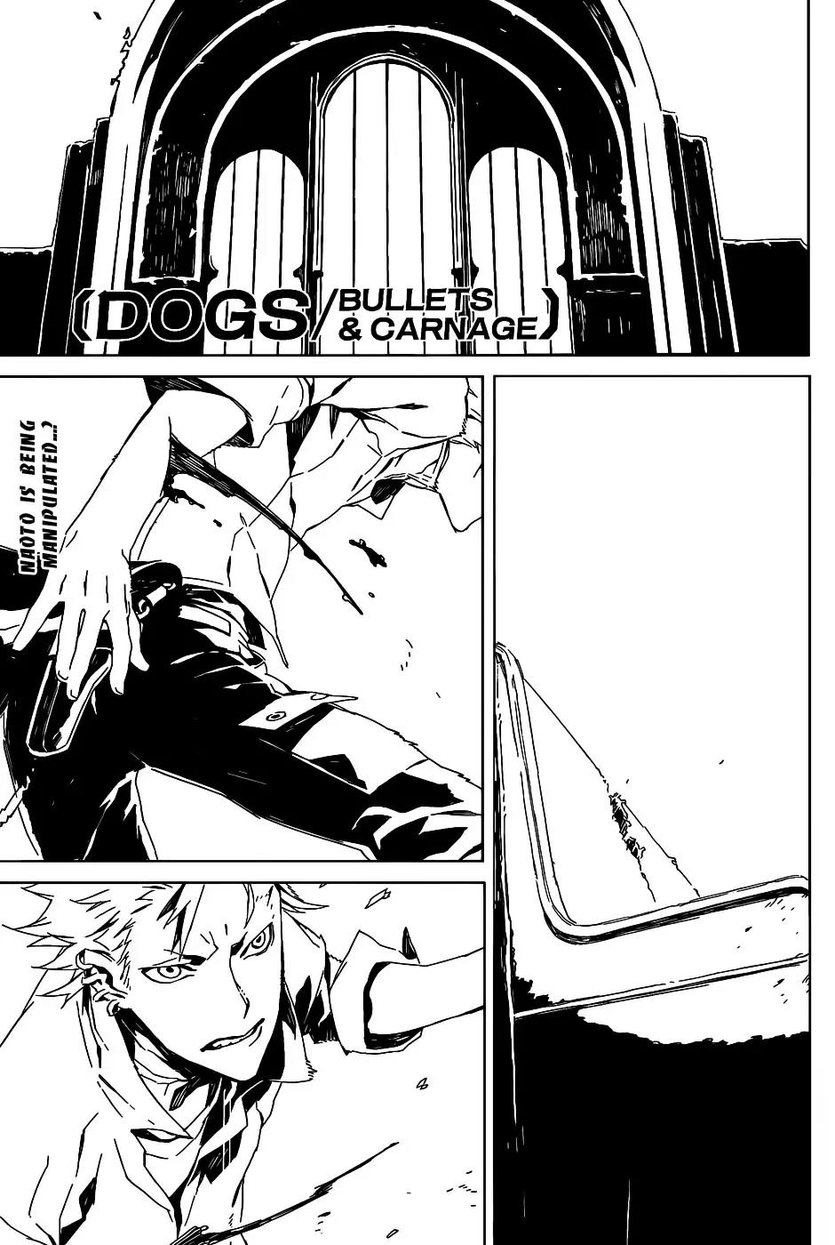 Dogs: Bullets & Carnage Chapter 71 page 1 - Chapter 71: Haine & Naoto I