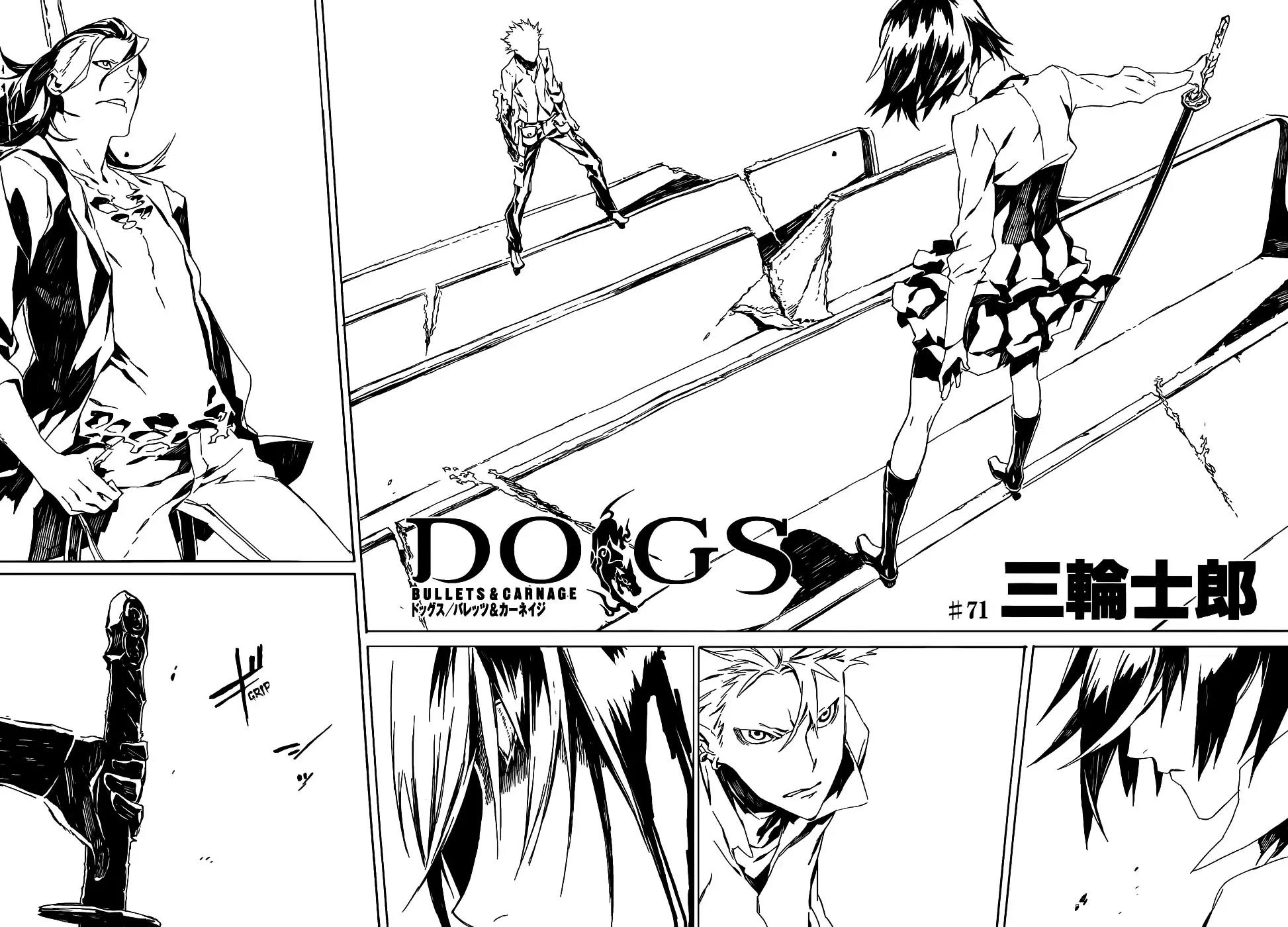 Dogs: Bullets & Carnage Chapter 71 page 2 - Chapter 71: Haine & Naoto I