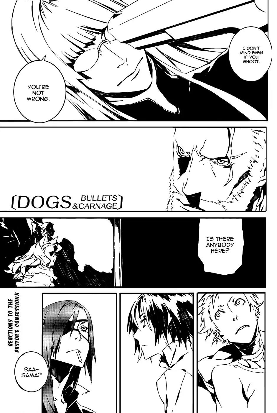 Dogs: Bullets & Carnage Chapter 74 page 1 - Chapter 74: Confession & Condemnation II
