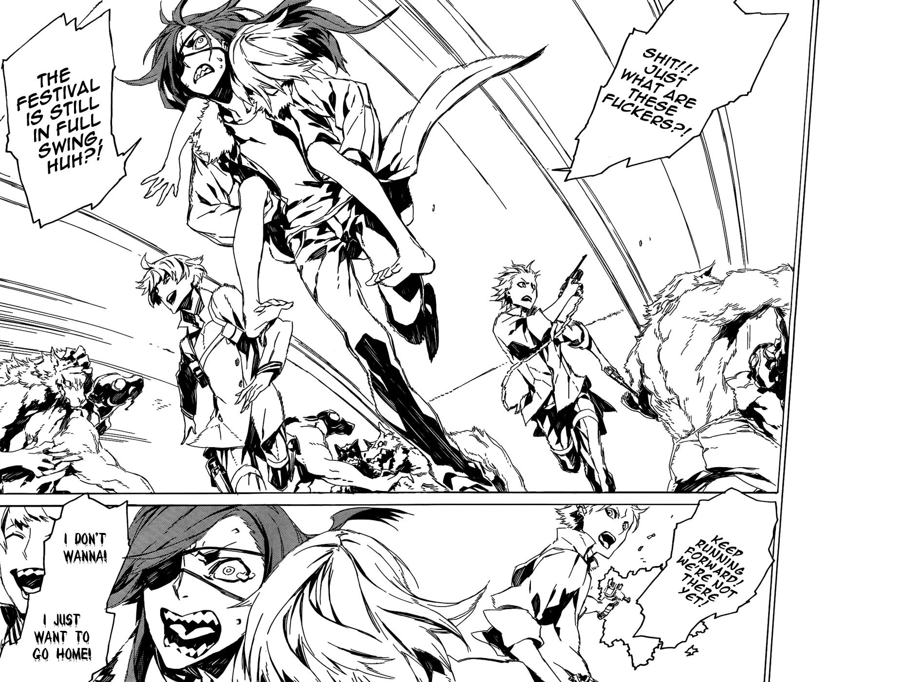 Dogs: Bullets & Carnage Chapter 86 page 13 - Chapter 86: Queens & Hounds I