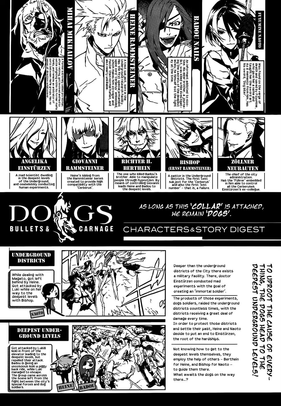 Dogs: Bullets & Carnage Chapter 86 page 4 - Chapter 86: Queens & Hounds I