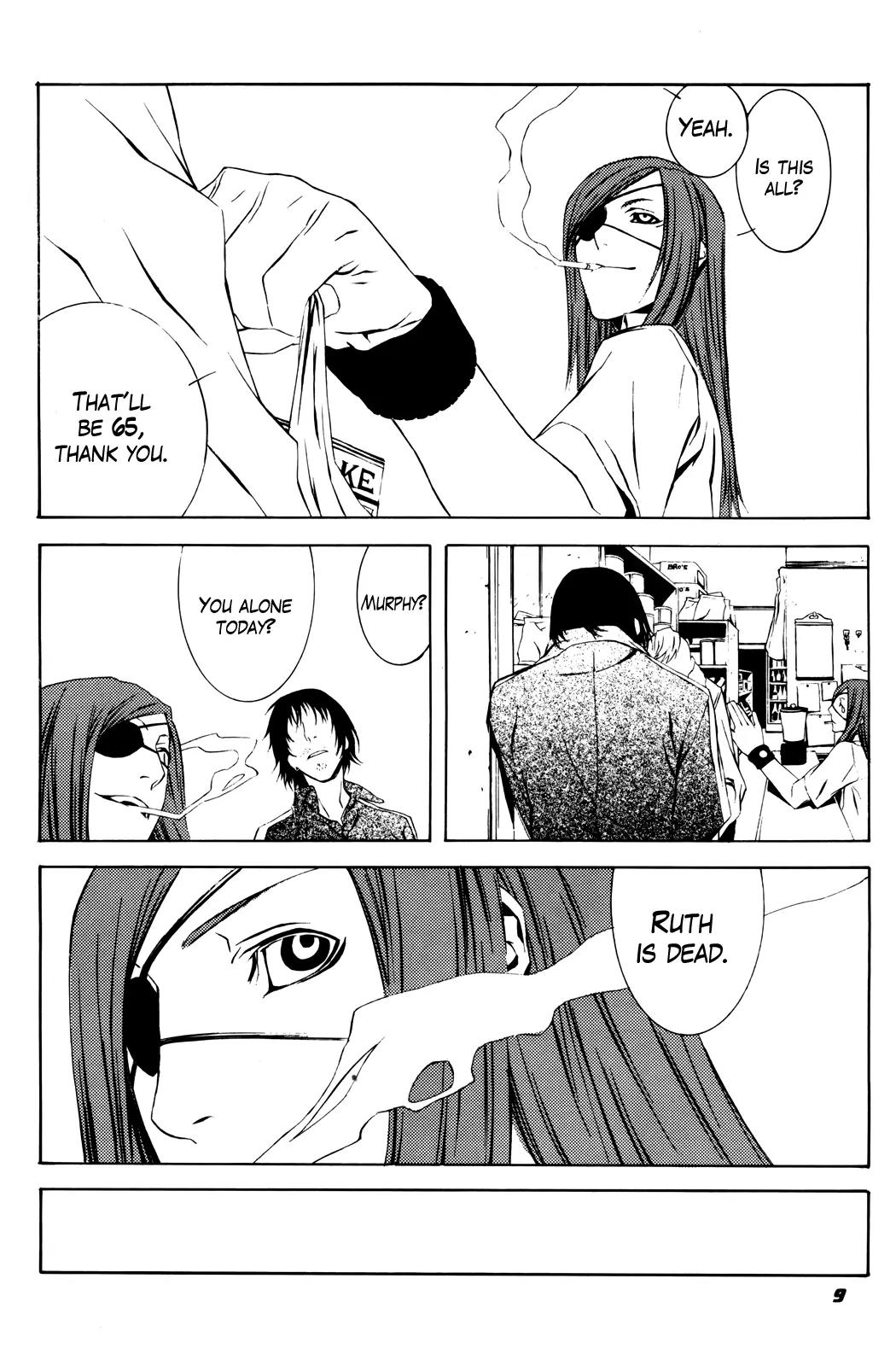 Dogs: Bullets & Carnage Chapter 94.5 page 10 - Badou's Sidestory: The white stick and the gumball