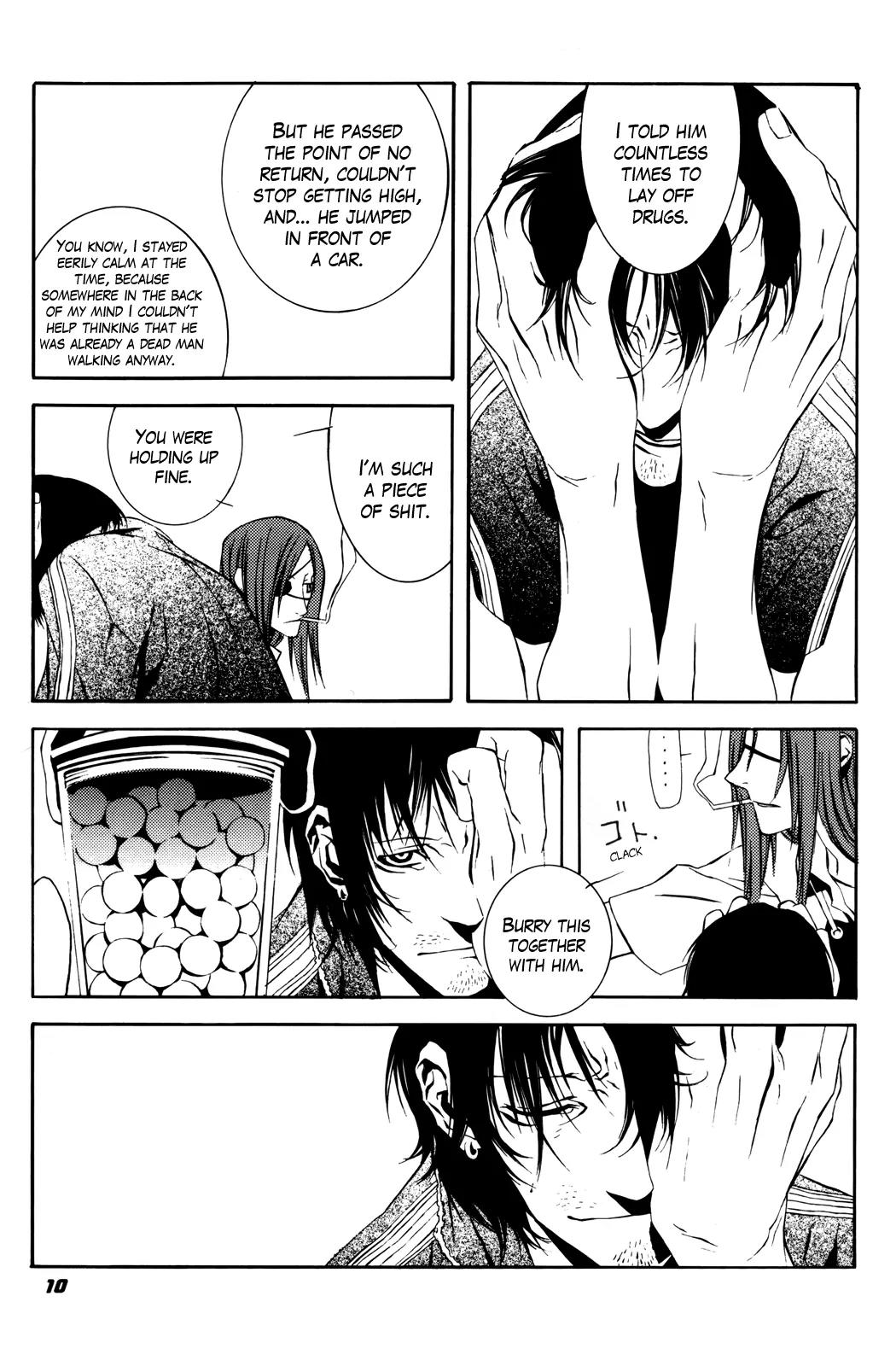 Dogs: Bullets & Carnage Chapter 94.5 page 11 - Badou's Sidestory: The white stick and the gumball
