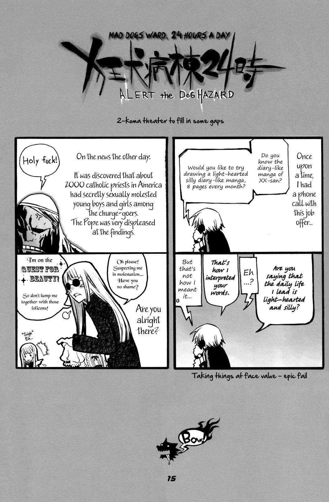 Dogs: Bullets & Carnage Chapter 94.5 page 16 - Badou's Sidestory: The white stick and the gumball