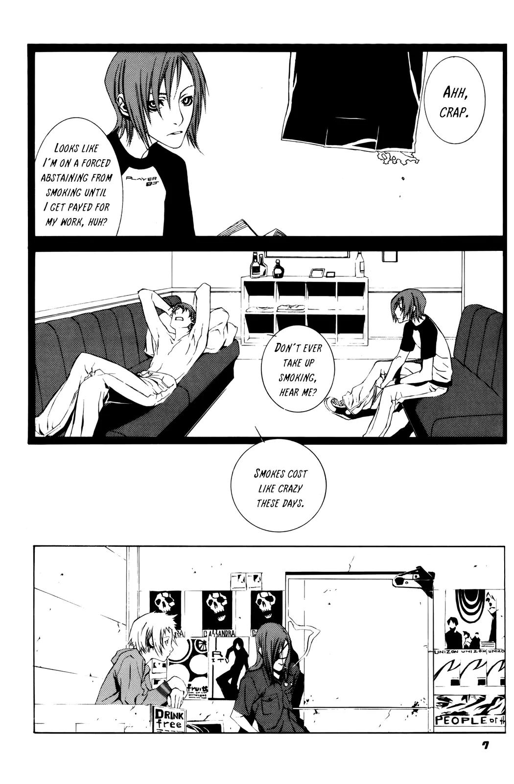 Dogs: Bullets & Carnage Chapter 94.5 page 8 - Badou's Sidestory: The white stick and the gumball